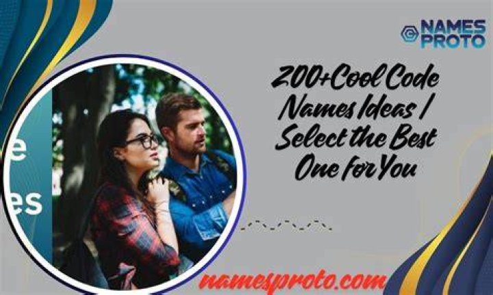700 Code Names to Inspire Your Next Project